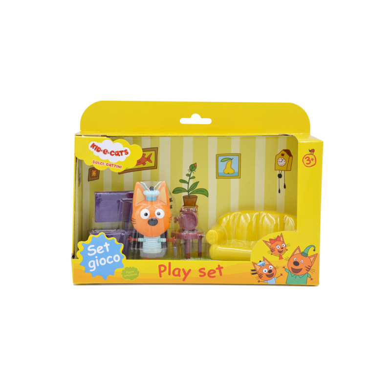 KID E CATS PLAYSET HABITACION CON FIGURA