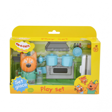 Kid e cats playset habitacion con figura