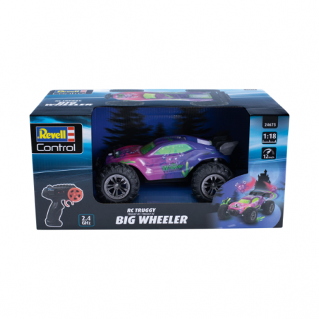 Rc car big wheeler 1:18