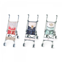 SILLA MUÑECA PLEGABLE 56 CM SURTIDO