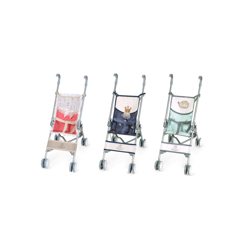 SILLA MUÑECA PLEGABLE 56 CM SURTIDO