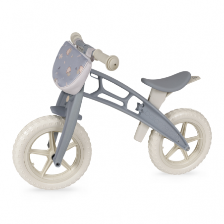 MI PRIMERA BICI CON RUEDAS DE EVA BOLSO Y SIILIN REGULABLES COCO