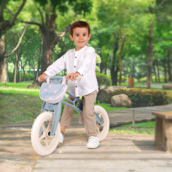 Mi primera bici con ruedas de eva bolso y siilin regulables coco