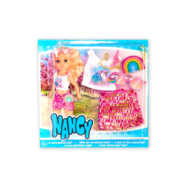 NANCY UN DIA CON LOOK DE UNICORNIO