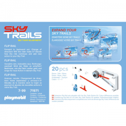 Sky trails: flip rail