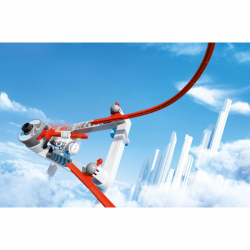Sky trails: flip rail