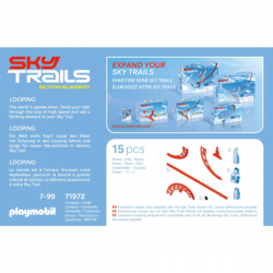 Sky trails: looping