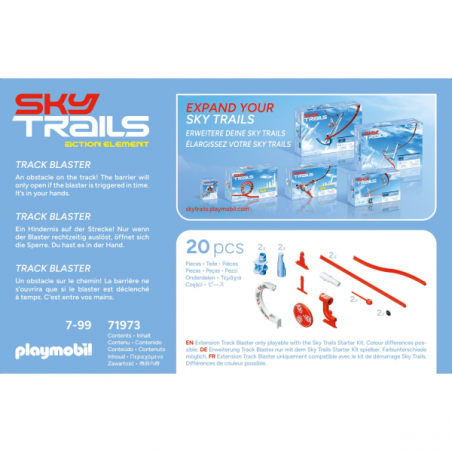 Sky trails: track blaster