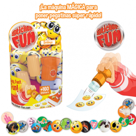 Sticker fun smileys