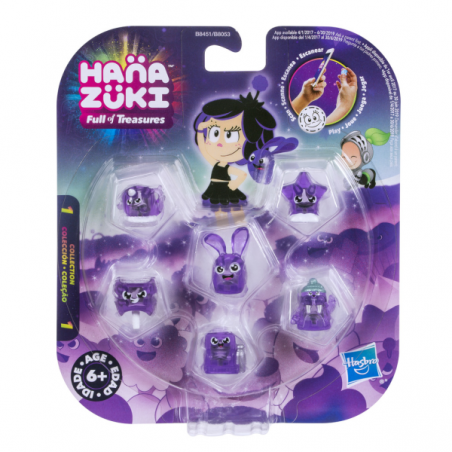 Hanazuki pack 6 tesoros