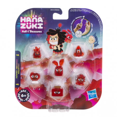 Hanazuki pack 6 tesoros