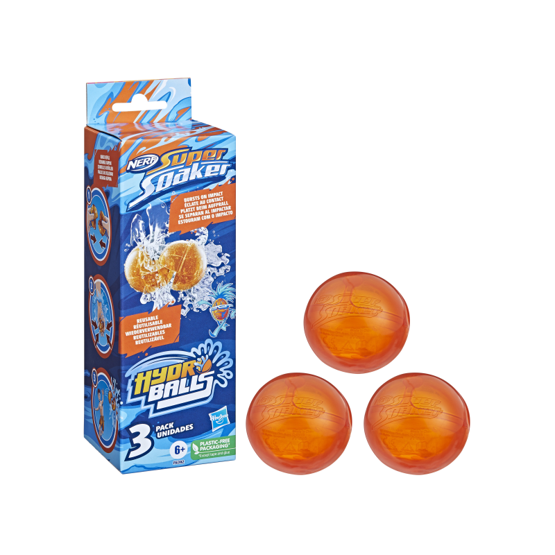 SUPER SOAKER HYDRO BALLS 3 PK