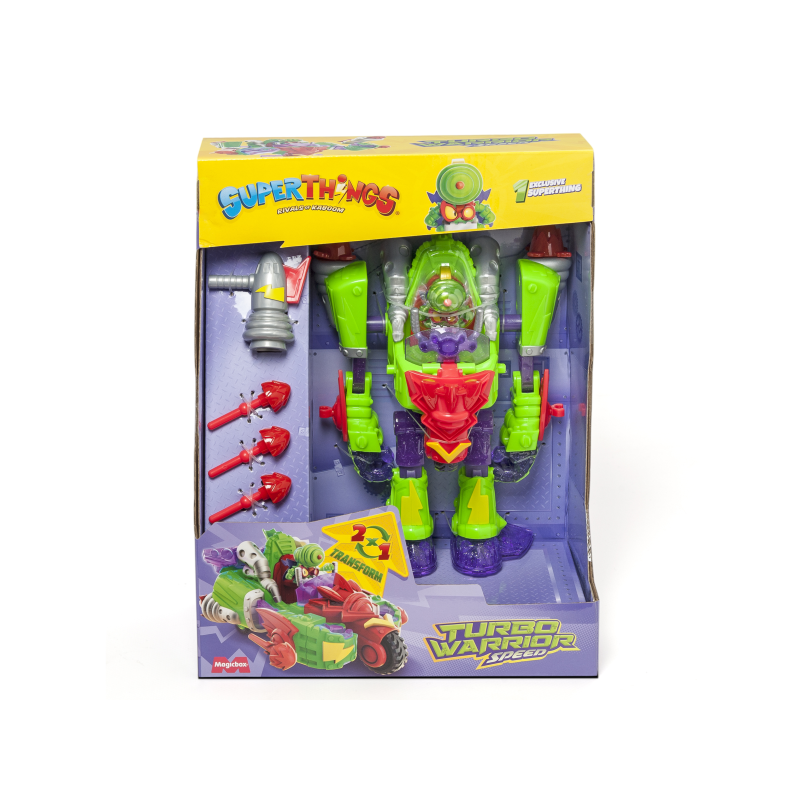 SUPERTHINGS S - PLAYSET TURBO WARRIOR SPEED