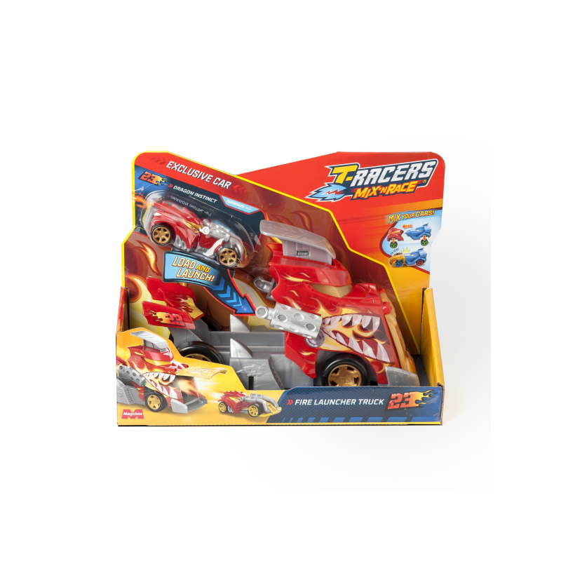 T-RACERS S - PLAYSET FIRE LAUNCHER TRUCK