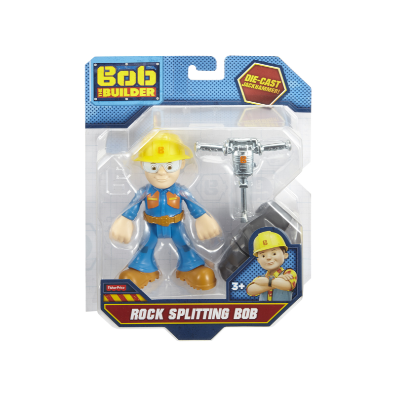 ¡Ayuda a Bob el Constructor a acabar el trabajo con estas figuras de acción articuladas que presenta