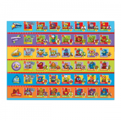 PUZZLE 100 PIEZAS XXL SUPERZINGS B