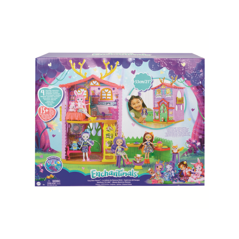 ENCHANTIMALS DANESSA DEER CON CASA CIERVO