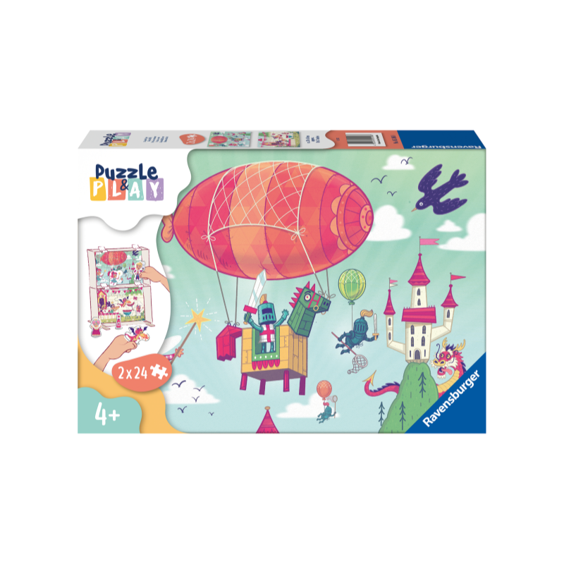 PUZZLE 2X24 PIEZAS BARBACOA REAL