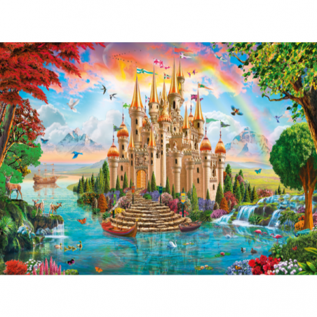 Puzzle 100 piezas xxl un castillo de ensueño