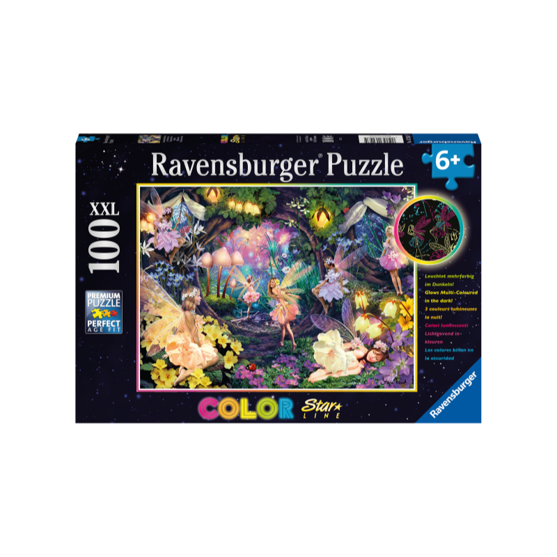 PUZZLE 100 PIEZAS XXL EL BOSQUE DE HADAS STARLINE
