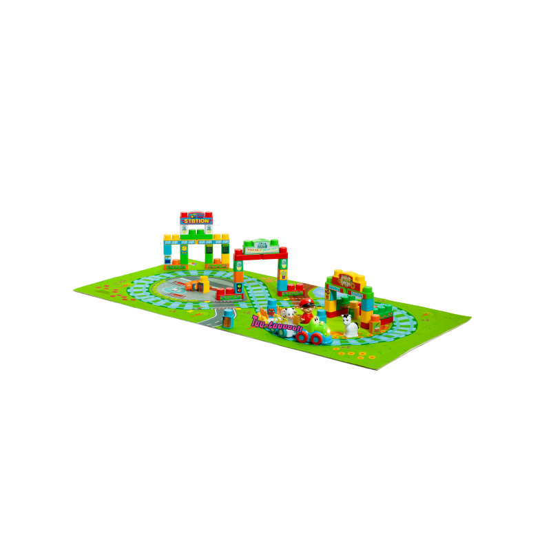 MOLTO BLOCKS TREN Y TAPIZ