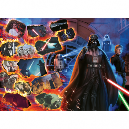 Puzzle 1000 piezas star wars villainous darth vader