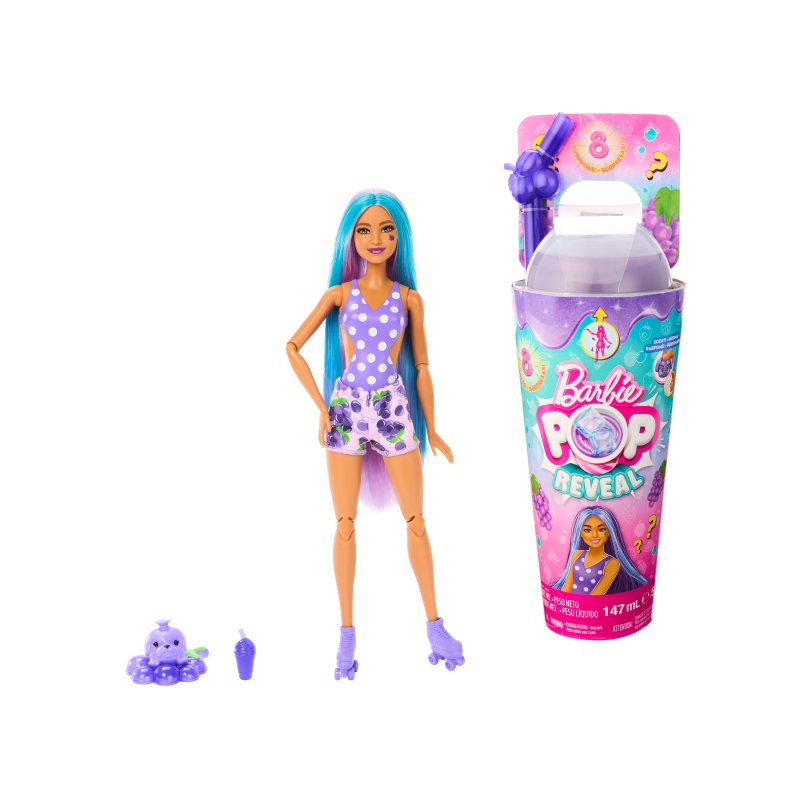 BARBIE POP! REVEAL SERIE FRUTAS UVAS