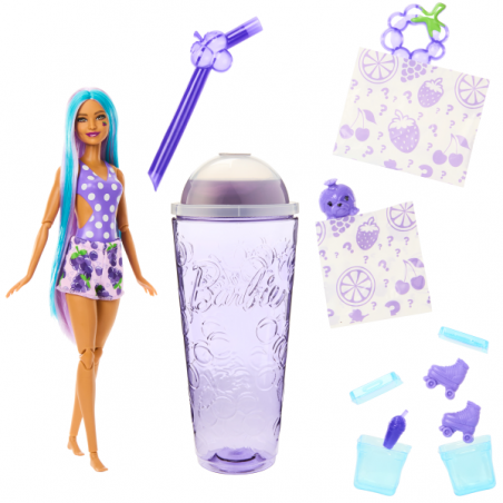 Barbie pop! reveal serie frutas uvas