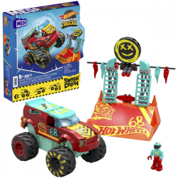 MEGA CONSTRUX HOT WHEELS MONSTER TRUCKS PISTA DEMO DERBY