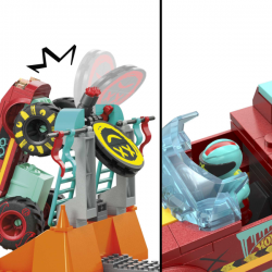 Mega construx hot wheels monster trucks pista demo derby