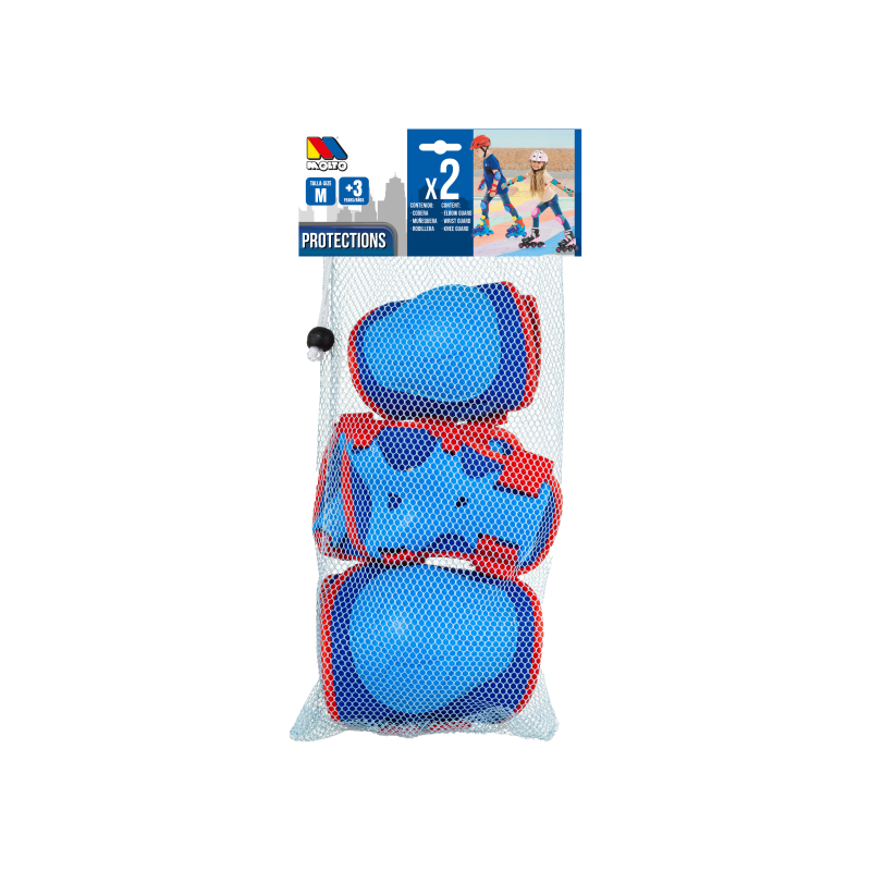 SET DE PROTECCIONES AZUL