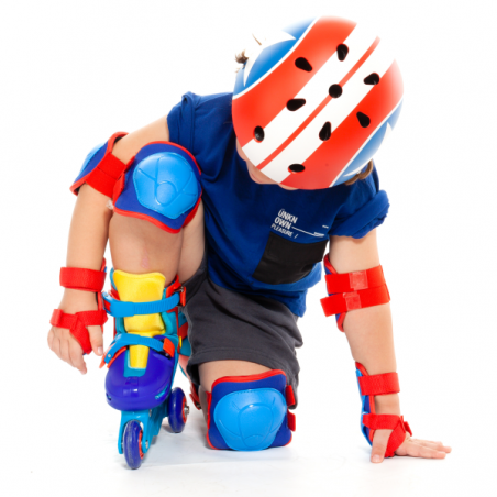 Set de protecciones azul