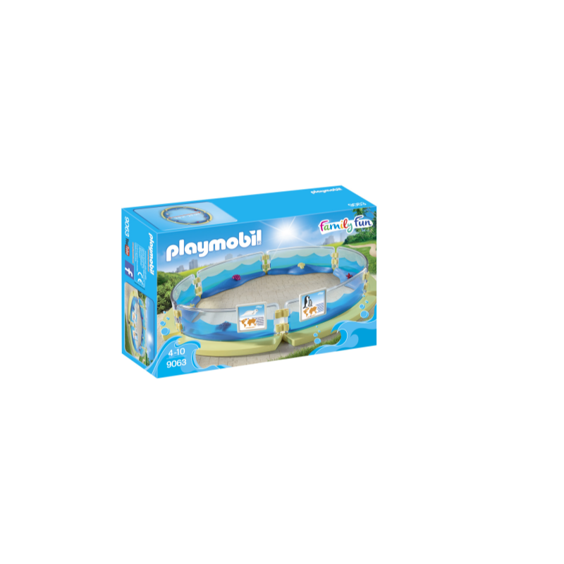 Playmobil family fun piscina de acuario. Siempre hay que revisar bien el etiquetado y comprobar que