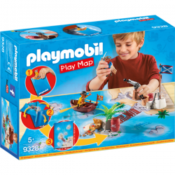 PLAYMOBIL PLAY MAP PIRATAS | JUGUETES CARRION
