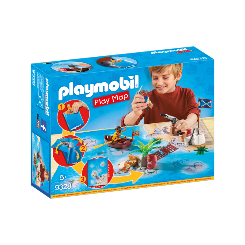PLAYMOBIL PLAY MAP PIRATAS | JUGUETES CARRION