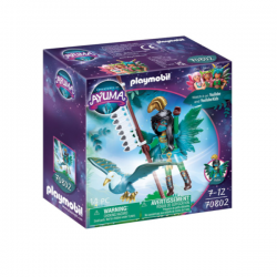 PLAYMOBIL MUNDO MAGICO KNIGHT FAIRY CON ANIMAL DEL ALMA