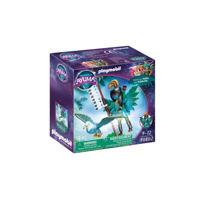 PLAYMOBIL MUNDO MAGICO KNIGHT FAIRY CON ANIMAL DEL ALMA