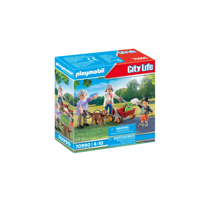 ABUELOS Y NIETOS PLAYMOBIL CITY LIFE