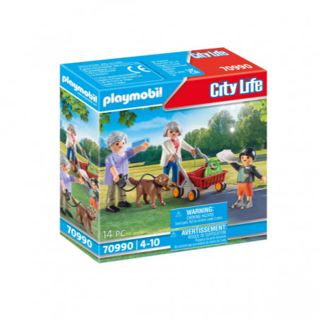 ABUELOS Y NIETOS PLAYMOBIL CITY LIFE