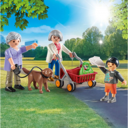Abuelos y nietos playmobil city life