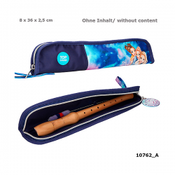 BOLSA PARA FLAUTA ACUARELA AZUL