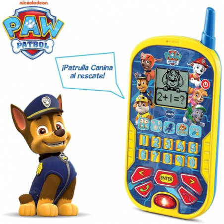 Teléfono educativo de la patrulla canina
