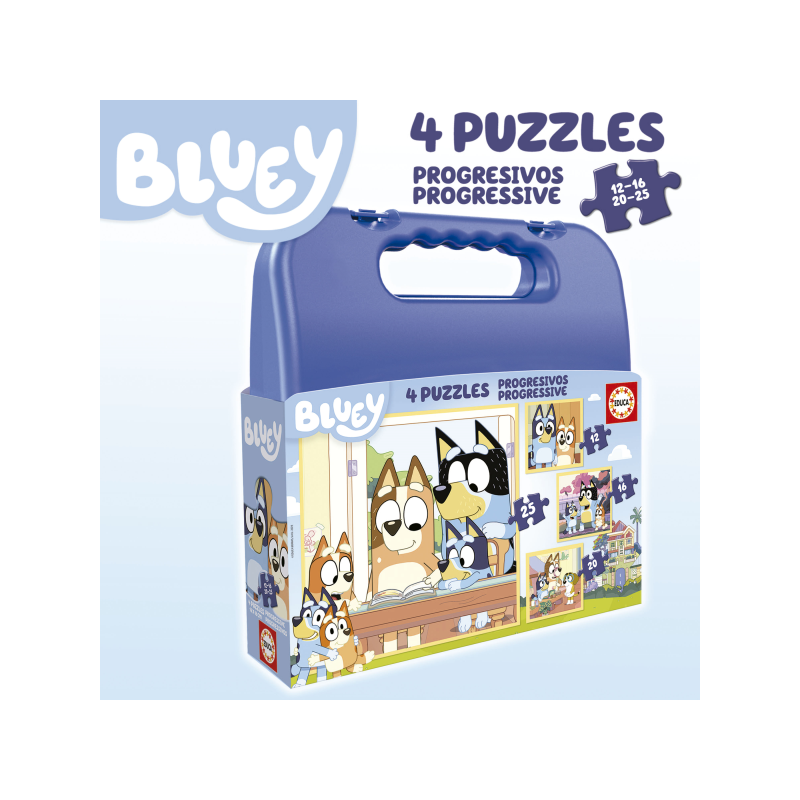 PUZZLE MALETA PROGRESIVOS BLUEY