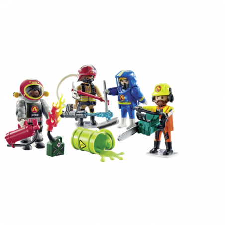 My figures: bomberos
