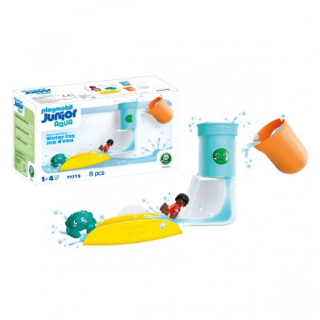 Junior aqua: tanque de agua con tobogán
