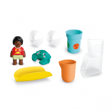 Junior aqua: tanque de agua con tobogán