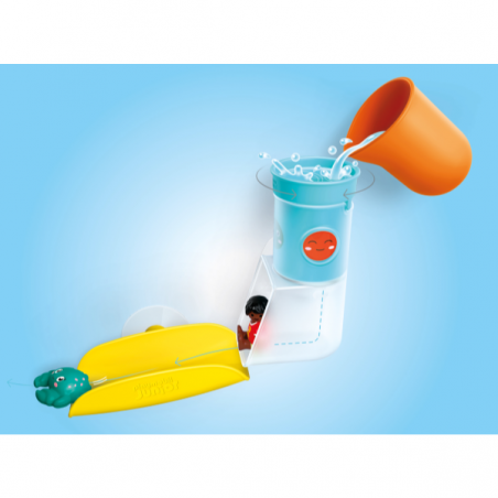 Junior aqua: tanque de agua con tobogán