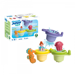 Junior aqua: vasos flotantes