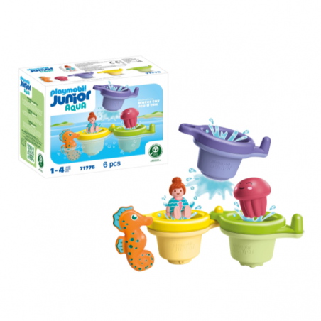 Junior aqua: vasos flotantes