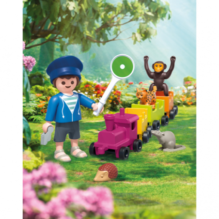 Pequeño viaje en locomotora